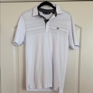 Travis Mathew’s Classic White Polo Shirt